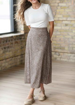 Braylyn Floral Midi Skirt