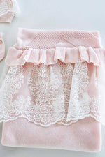 Brea Pink Knit Newborn Coming Home Set (5 Pcs) - By Baano