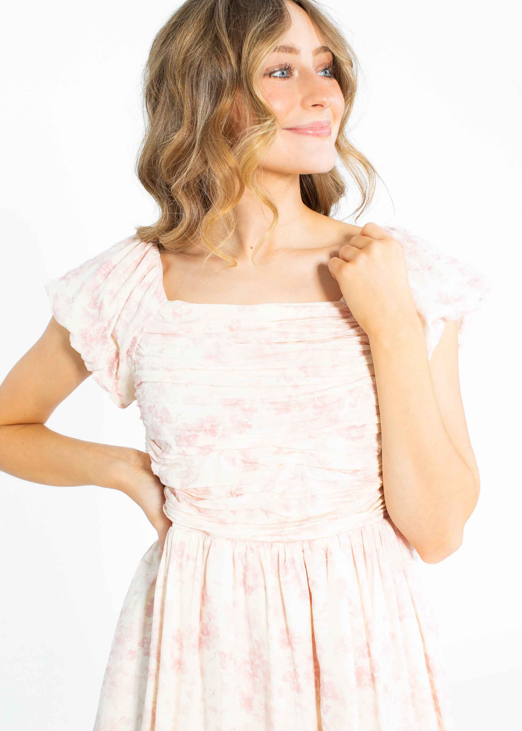 Brienna Cap Sleeve Dress - FINAL SALE