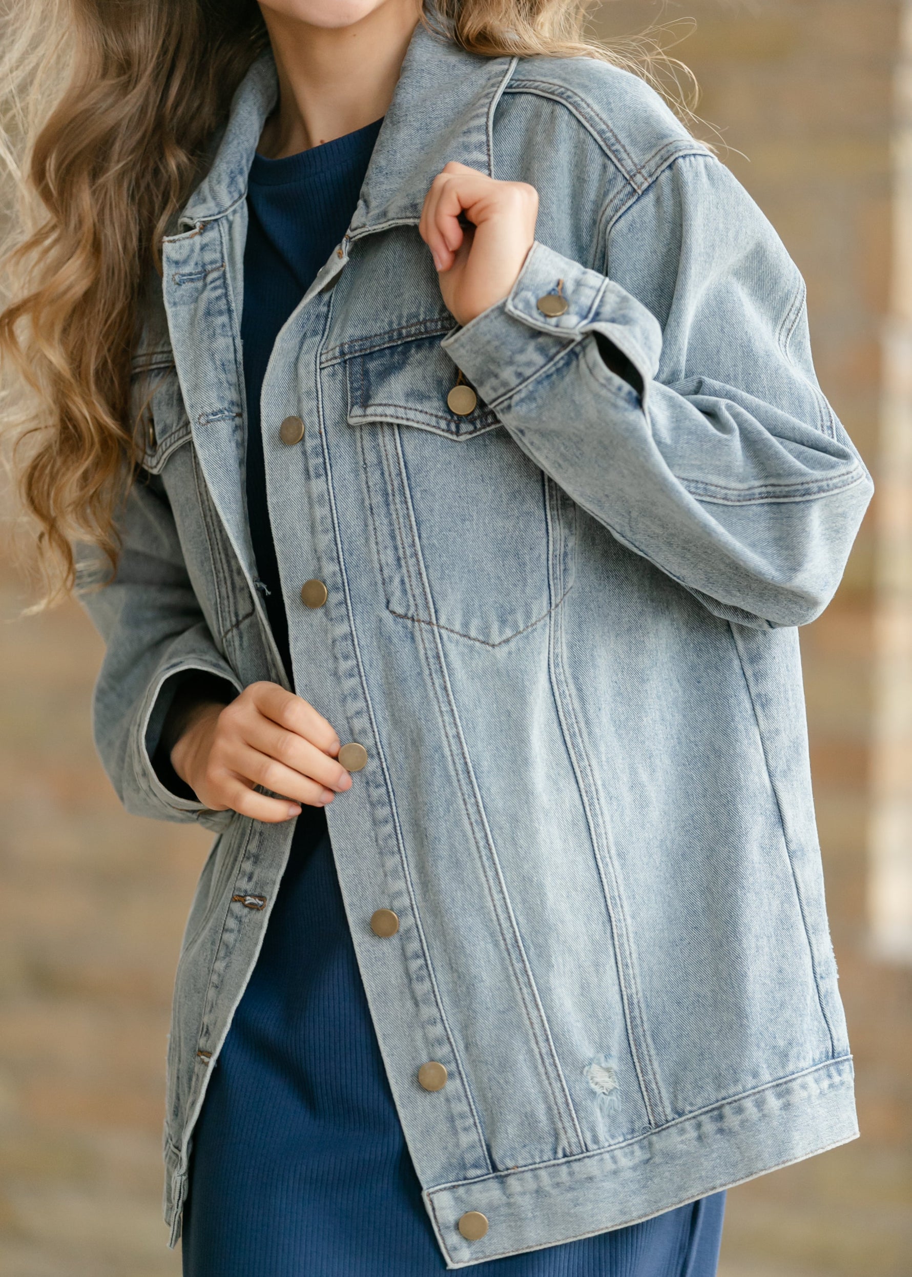 Brinx Oversized Denim Jacket