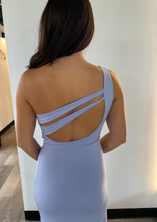 Britt Twist Waist Maxi Dress - Periwinkle - By Baano