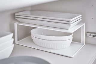 Two-Tier Cabinet Organizer - Steel - By Baano
