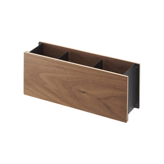 Desk Organizer - Small - Steel + Wood - By Baano