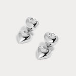 Bubble Heart Earrings Small