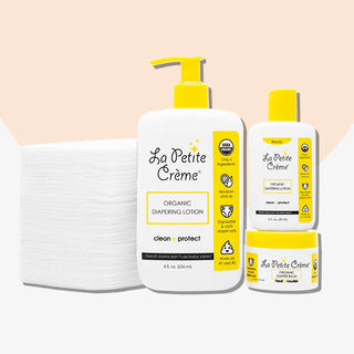 Organic French Diaper Care - Gift Set (Disposable Pads) - By Baano