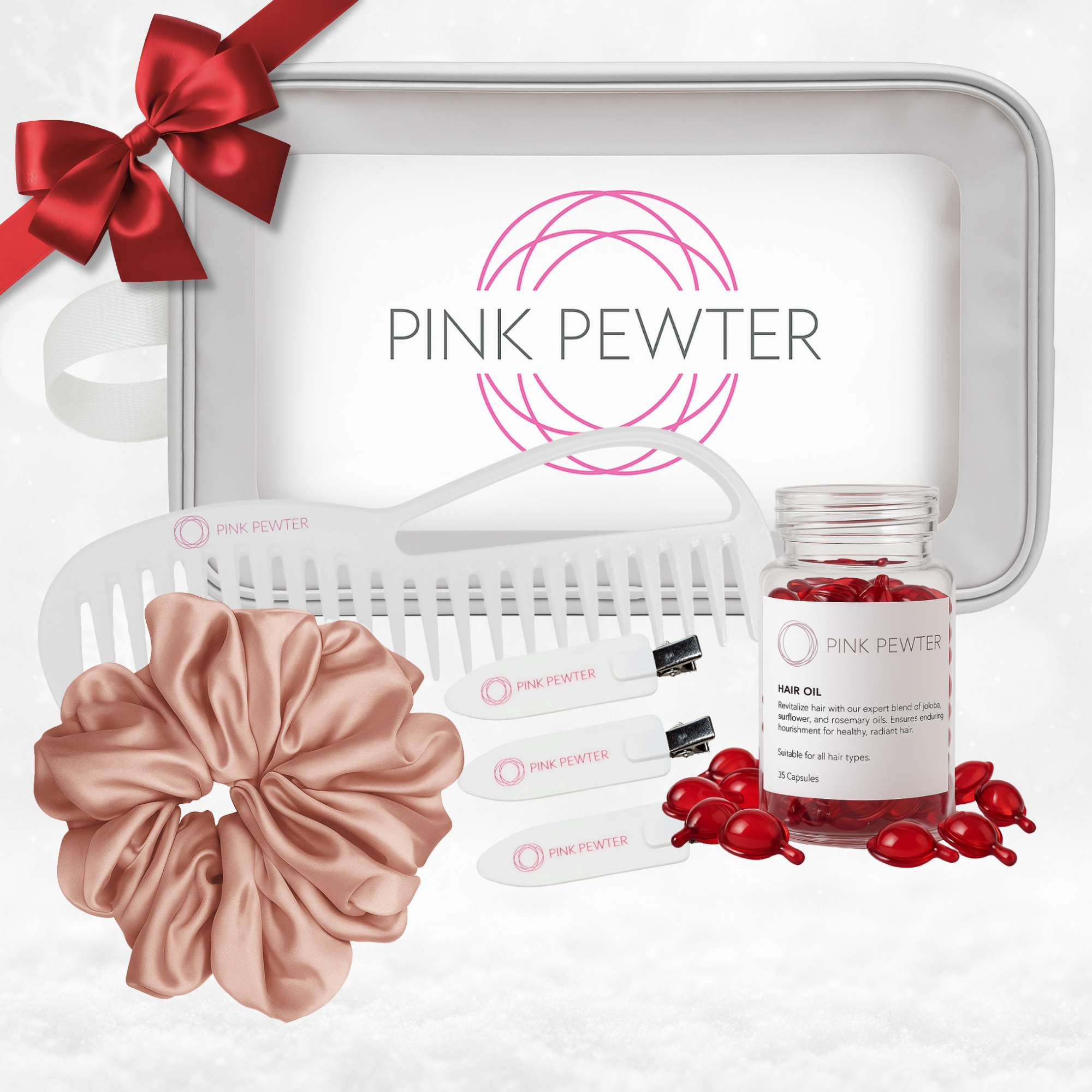 Beauty Routine Kit With Travel Bag