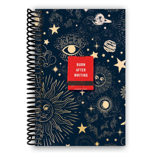 Burn After Writing (Celestial) [Spiral-Bound] - By Baano