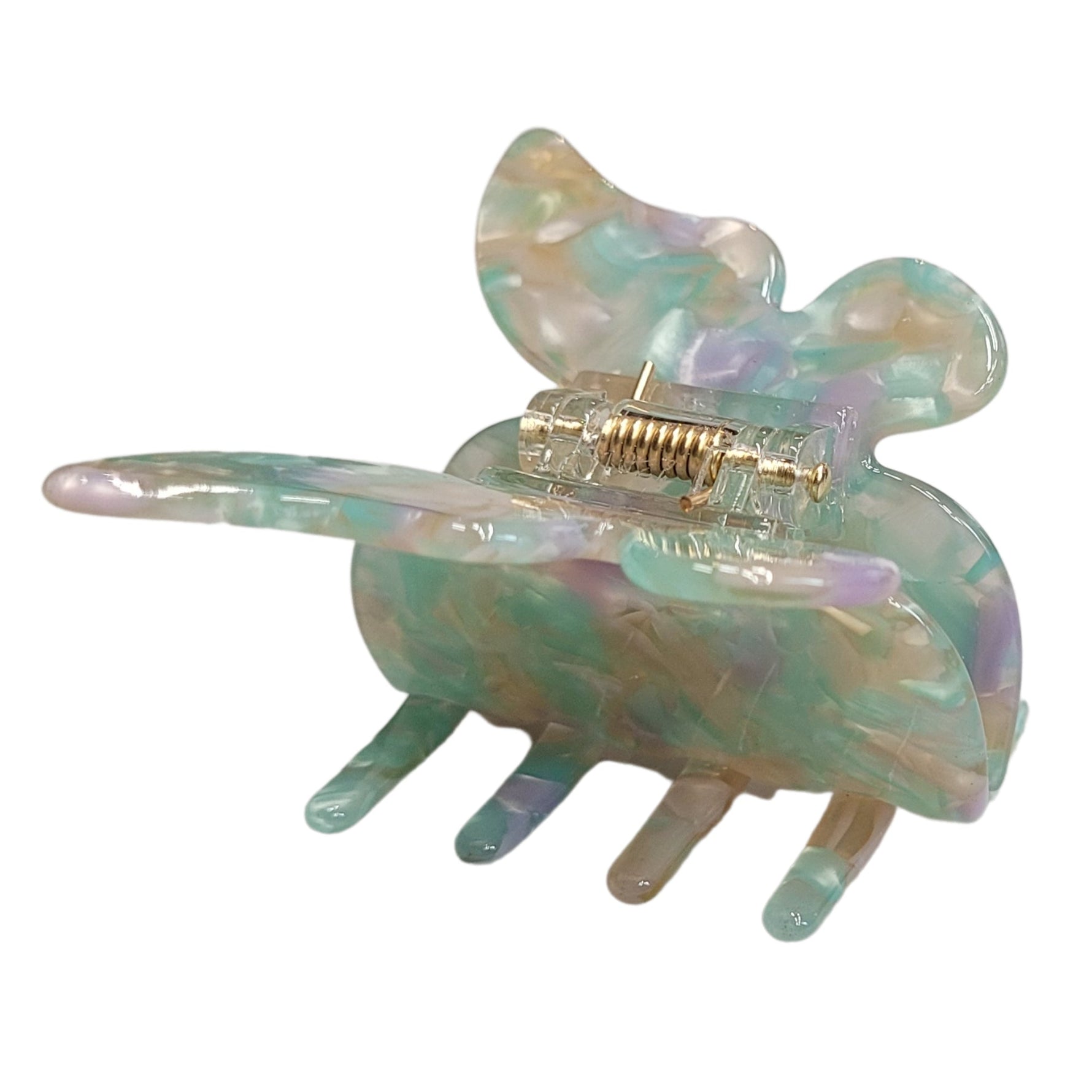 Marbled Butterfly Claw Hair Clip