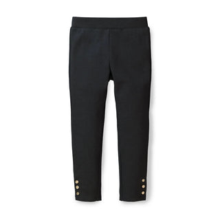 Button Cuff Ponte Pant Black - Baby - Glamourous Grace