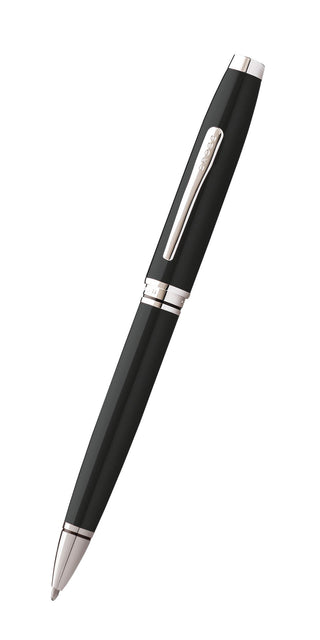 Coventry Black Lacquer Ballpoint Pen - By Baano