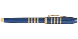 Townsend Special-Edition 175th Anniversary Collection Translucent Blue Lacquer Rollerball Pen - By Baano