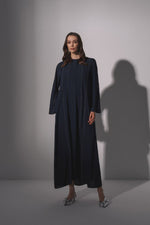 Iman Relax Fit Abaya with Front Zipper - Glamourous Grace