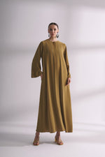 Iman Relax Fit Abaya with Front Zipper - Glamourous Grace