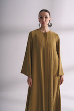 Iman Relax Fit Abaya with Front Zipper - Glamourous Grace