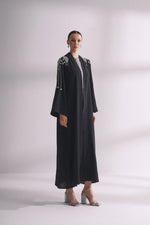 Zania Maxi Abaya With Sparkling Stone Work - Glamourous Grace
