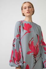 Balloon long sleeve Zara dress With Flowers - Glamourous Grace
