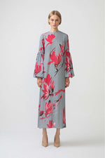 Balloon long sleeve Zara dress With Flowers - Glamourous Grace