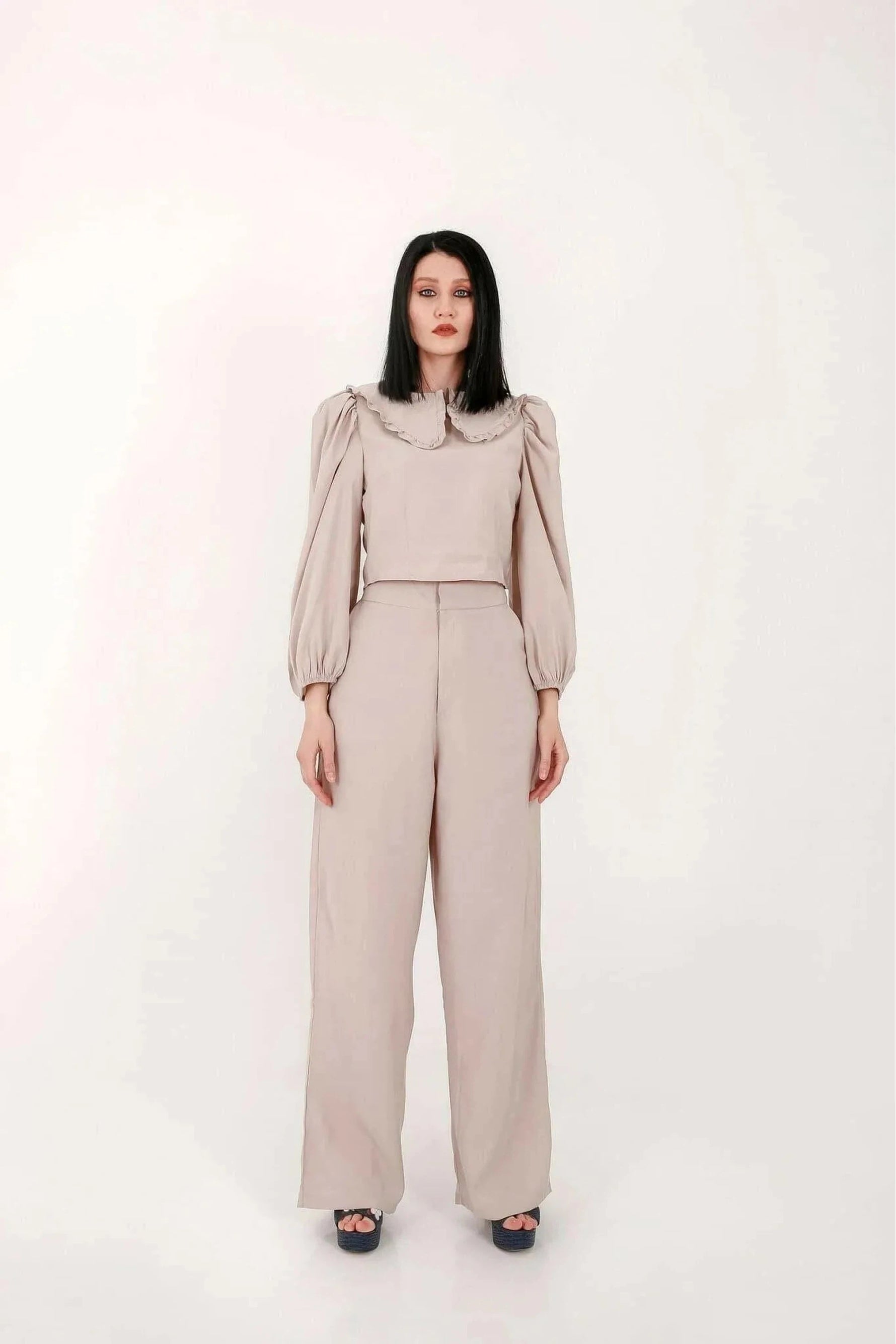 Pants Set by BY Baano - Trendy Dress Ensemble for Fashionable Women - By Baano