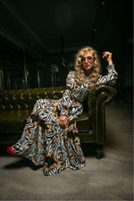 Christa Long Maxi Dress With Long Sleeves - By Baano