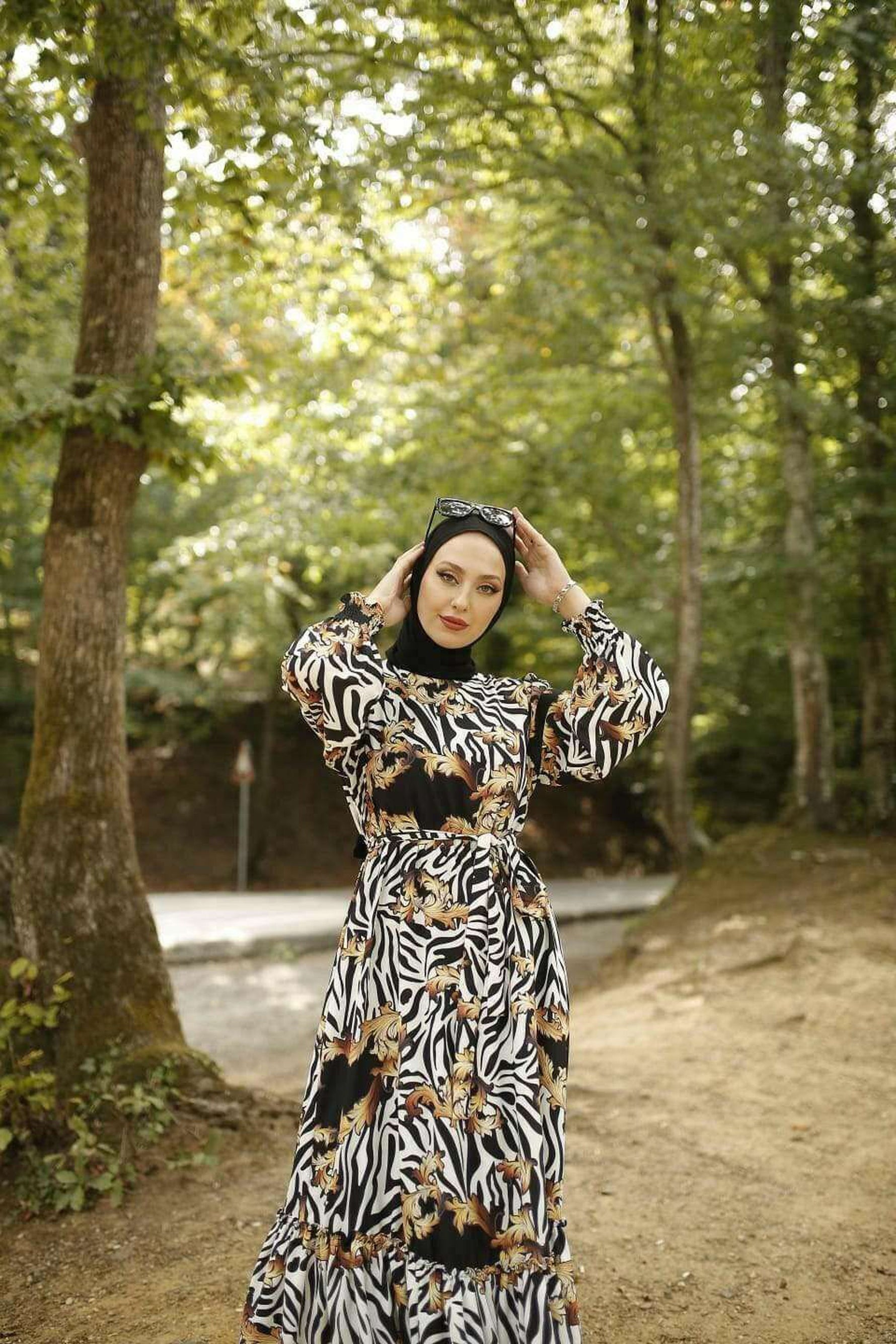 Christa Long Maxi Dress With Long Sleeves - By Baano