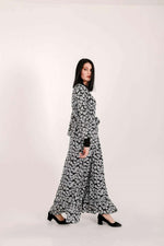 Lola Long Maxi Dress With elastic Cuffs and Neckline - Glamourous Grace