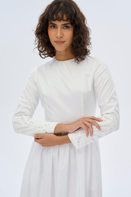 Elegant Maxi Dress - Available in White and Black - By Baano