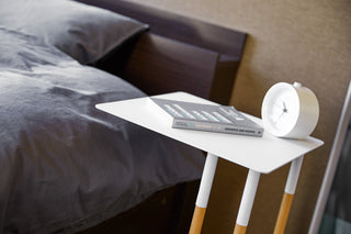 C Side Table (22" H)  - Steel + Wood - By Baano