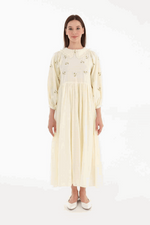 Mable Bohemian Summer Dress in 100% Cotton - By Baano