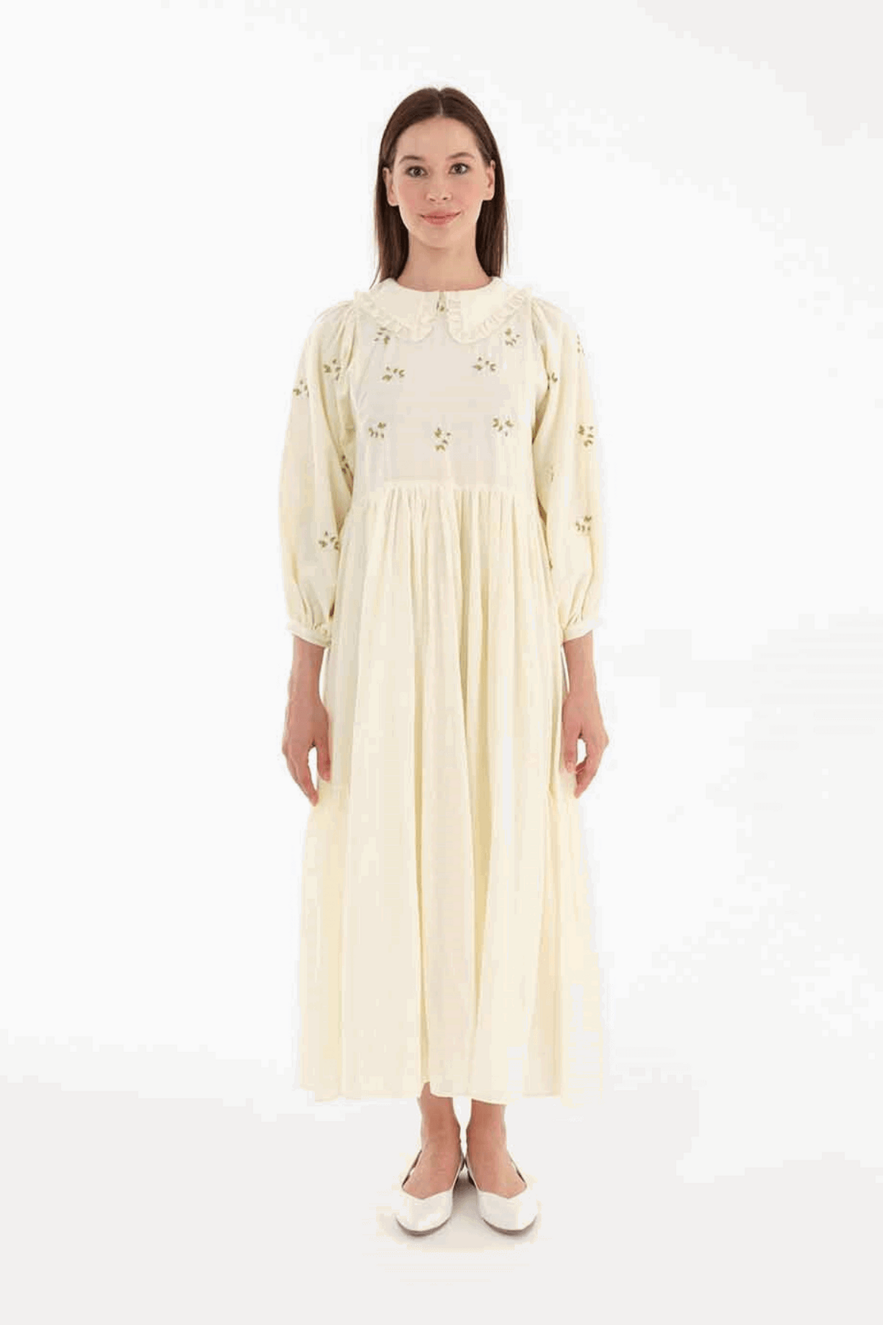 Mable Bohemian Summer Dress in 100% Cotton - By Baano