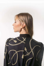 Alexia Long Maxi with long sleeves zara dress - By Baano