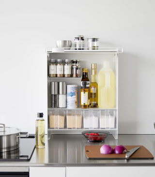 Concealable Spice Rack - Steel - By Baano
