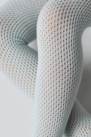 Conte-Kids Cotton Tights Miss 616 - Mesh Pattern - By Baano