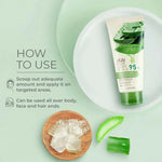 Jeju Aloe Fresh Soothing Gel Tube - Moisturizing, Restoring