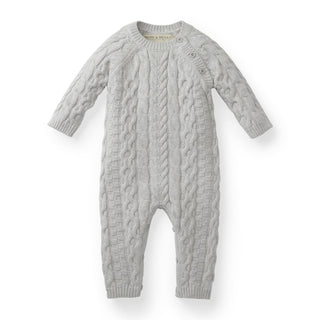 Organic Cable Knit Sweater Romper - Glamourous Grace