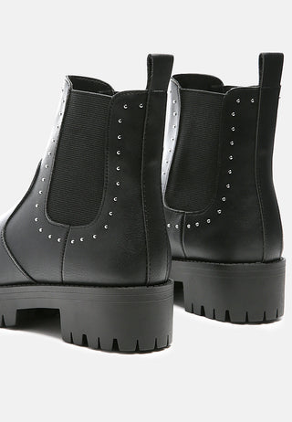 cadenza studded ankle boots