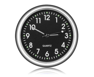 Car Clock Luminous Mini Automobiles Internal Stick-On Luminous Quartz Analog Watch Universal Pocket Mini Stick-On Clock for Car Boat Bike Home Digital Watch Mechanics Quartz Clocks Auto Ornament Car Accessories Gifts Stevvex