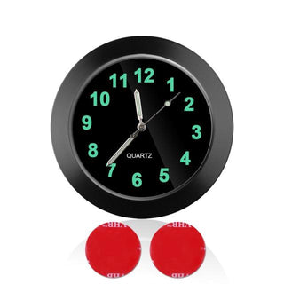 Car Clock Ornament Auto Watch Decoration Automobiles  Car Dashboard Clock Cars Air Vent Clip Quartz Clocks Mini Luminous Quartz Analog Watch Universal Pocket Stick-On Clock Perfect Interior Dashboard Time Display Digital Pointer Clock In Car Accessories Stevvex