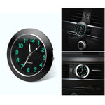 Car Clock Ornament Auto Watch Decoration Automobiles  Car Dashboard Clock Cars Air Vent Clip Quartz Clocks Mini Luminous Quartz Analog Watch Universal Pocket Stick-On Clock Perfect Interior Dashboard Time Display Digital Pointer Clock In Car Accessories Stevvex