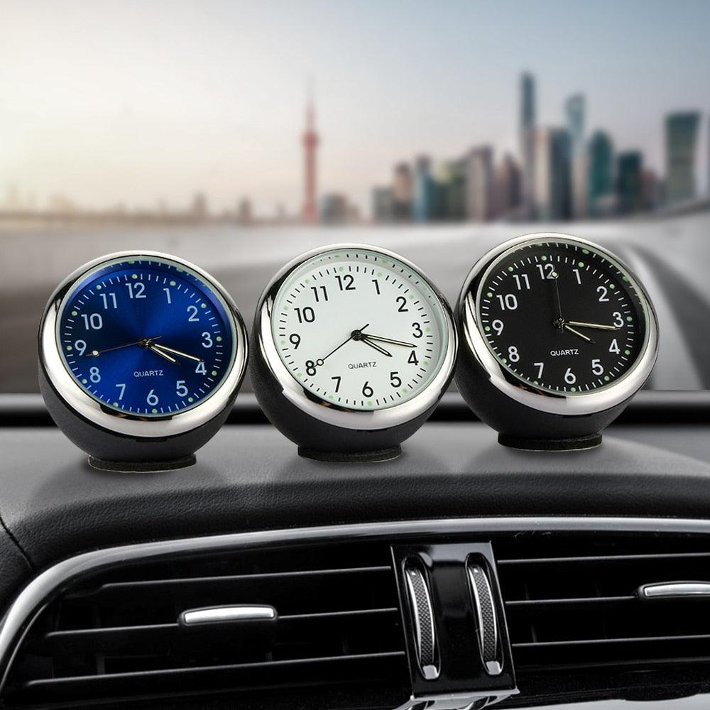 Car Clock Ornament Auto Watch  Mini Clock Car Dashboard Clocks Luminous Car Clock Pocket Stick-On Clock Cars Air Vent Clip Quartz Clocks Vehicle Dashboard Decoration Automobiles Interior Dashboard Time Display Digital Pointer Clock In Car Accessories Stevvex