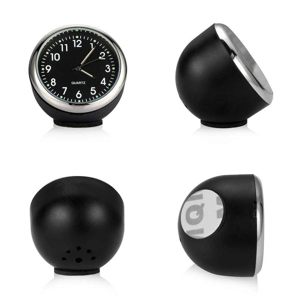 Car Clock Ornament Auto Watch  Mini Clock Car Dashboard Clocks Luminous Car Clock Pocket Stick-On Clock Cars Air Vent Clip Quartz Clocks Vehicle Dashboard Decoration Automobiles Interior Dashboard Time Display Digital Pointer Clock In Car Accessories Stevvex
