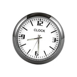 Car Clock Watch Indoor Automobiles Stick-In  Luminous Quartz Analog Watch Universal Pocket Mini Stick-On Clock for Car Boat Bike Home Watch Decoration Accessories Stevvex