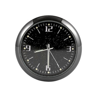 Car Clock Watch Indoor Automobiles Stick-In  Luminous Quartz Analog Watch Universal Pocket Mini Stick-On Clock for Car Boat Bike Home Watch Decoration Accessories Stevvex