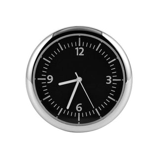 Car Clock Watch Indoor Automobiles Stick-In  Luminous Quartz Analog Watch Universal Pocket Mini Stick-On Clock for Car Boat Bike Home Watch Decoration Accessories Stevvex