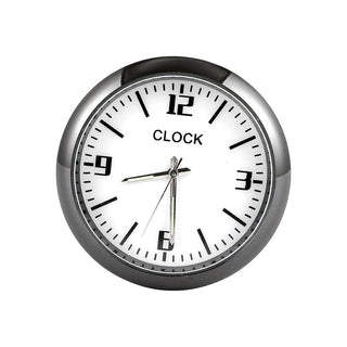 Car Clock Watch Indoor Automobiles Stick-In  Luminous Quartz Analog Watch Universal Pocket Mini Stick-On Clock for Car Boat Bike Home Watch Decoration Accessories Stevvex