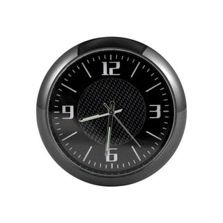 Car Clock Watch Indoor Automobiles Stick-In  Luminous Quartz Analog Watch Universal Pocket Mini Stick-On Clock for Car Boat Bike Home Watch Decoration Accessories Stevvex
