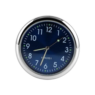 Car Clock Watch Indoor Automobiles Stick-In  Luminous Quartz Analog Watch Universal Pocket Mini Stick-On Clock for Car Boat Bike Home Watch Decoration Accessories Stevvex