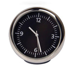Car Interior Mini Quartz Watch Clock  Mini Clock Car Dashboard Clocks Luminous Car Clock Pocket Stick-On Clock Cars Air Vent Clip Quartz Clocks Vehicle Dashboard Clock Mini Vehicle Clock Car Pocket Clock for Cars  Hygrometer Thermometer Dashboard Ornament Stevvex