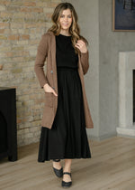 Casey Cap Sleeve Midi Dress Inherit Co.