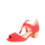 Casino Block-Heel Sandals Chelsea Crew