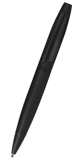 Lumina Matte Black Lacquer Light-up Ballpoint Pen - By Baano